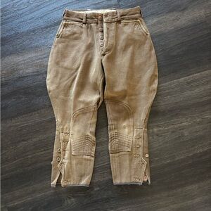 Vintage Kids Military Breeches Horse Riding Cavalry Pants WWII